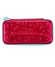 Smily Kiddos Transparent Hardtop Pencil Box  - Red