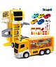 Kidology 2-in-1 Transforming Truck Toy with Racing Tower Playset