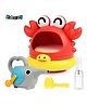 Kidology Cartoon Crab Bath Bubble Toy- Red