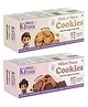 Kiddoz Kitchen Oats n Bajra & Millet Choco Cookies | Crafted with Pure Cow Ghee & Jaggery | Best diegestive Combo Pack  200g (2x100g)