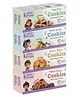 Kiddoz Kitchen Millet Cookies Family Pack | Ragi Bliss, Nutty Jowar, Oats n Bajra & Millet Choco | No Maida | No Refined Sugar | With the Goodness of Cow Ghee & Jaggery  400g (4x100g)