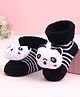 Cute Walk by Babyhug Socks Shoes With Animal Applique - Multicolor