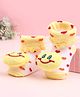 Cute Walk by Babyhug Socks Shoes With Smiley Applique - Multicolor