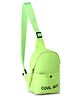 KIDLINGSS Cool Boy Text Designed Cross Body Sling Bag - Neon Green