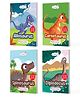 Dinosaur Padded Book Set of 4 for Kids | Early Learning & Curiosity-Building Storybooks for Ages 25 | Designed by Early Childhood Experts to Spark Imagination | by Lil Legends