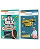 OSWAAL BOOKS ICSE Class 9& 10 Write English Right(Compositions, Letters & Emails Writing Made Easy) + Grammatically Yours (The Best English Grammar Book (ICSE & ISC ) (Set of 2 Books) by Sudhir Sir