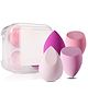 Gleva 4Pcs Beauty Blender Sponge Set, Blending Puff For Makeup, Beauty Blende, Makeup Applicator For Girls, Women (Pink)