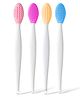 Gleva Silicone Skincare Exfoliator - Deep Cleaning Blackhead Remover, Facial Cleansing & Face Scrubber (Pack of 4)