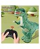 Sanjary Electric Inflatable Remote Control Dinosaur Large Children's Toy Playground Fully Automatic Four Way Remote Control Dinosaur for kids color design may vary