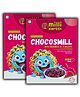 Millieartth ChocosMill - Millet Chocos | Made with 4 Super Millets, Multigrain | Healthy Breakfast Cereal | High in Fiber, Calcium & Protein | No Maida, No Palm Oil | 300gram x 2 (Pack of 2)