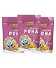 Millieartth Multi Grain Millet Poha | Gluten Free Breakfast | High-protein, Fiber-rich & Antioxidant-packed | Healthy Low-glycemic Alternative to White Rice Poha | Easy to Cook | 300g (Pack of 2)