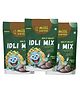 Millieartth Gluten-free Multi Millet Idli Mix  Pack of 3 (300g X 3) | Low Glycemic Index Food | High Protein, Fiber-rich | | Healthy & Yummy Alternative to Rice or Rava Idli | Easy-to-cook