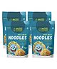 millieartth Multi Millet Noodles  Healthy, Guilt-Free, Easy to Cook | High Protein, Rich in Iron, Calcium | No Maida, No MSG, NO Palm Oil| High Fiber | Pack of 4 (160g x 4)