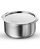 Tramontina Aeion Triply 16cm/1.6L Tope with SS 304 Lid | Healthy, Non Toxic | Extended Grip | Bhagona | Tapeli | Patila | for Boiling Milk/Water | NSF Certified | 10 Year Warranty*