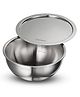 Tramontina AEION Triply 20cm/2.3L Stainless Steel Tasla with Lid | Kitchen Serving Bowl with Measurement Scale | Gas/Induction Compatible Cookware | Salad Bowl | NSF Certified | 10 Year Warranty*