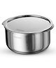 Tramontina Aeion Triply 20cm/3.1L Tope with SS 304 Lid | Healthy, Non Toxic | Extended Grip | Bhagona | Tapeli | Patila | for Boiling Milk/Water | NSF Certified | 10 Year Warranty*