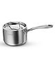 Tramontina Aeion Triply 16cm/2.1 Liter Stainless Steel Sauce Pan with SS 304 Lid | Healthy, Non Toxic | Milk Pan/Tea Pan | Induction Friendly | Stay Cool Handle | NSF Certified | 10 Year Warranty