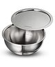 Tramontina AEION Triply 24cm/3.8L Stainless Steel Tasla with Lid | Kitchen Serving Bowl with Measurement Scale | Gas/Induction Compatible Cookware | Salad Bowl | NSF Certified | 10 Year Warranty*