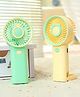 Elecart Mini Fan Portable USB Hand Fan Rechargeable | Small Size Personal Fan for Kids & Adults | Low Noise Portable Fan | Summer Cooling Usb Fan for Travel, Home & Office (Pack 1 Random Colour)
