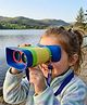 Play Nation Binoculars with 2x Magnification for Kids Perfect-Fit Goggles with Neck Strap Outdoor Exploration Stargazing, Bird watching & Travel Sightseeing 7 Year+ BIS Certified  - Blue & Green
