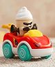 Play Nation Premium Push and Go Musical Funny Food Car Toy Mr Ice Cream Character Vehicle Learning Activity for Imagination Role-playing & Curiosity Develops Hand-Eye Coordination Gift Option 3+ Years