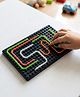 Play Nation Sensory Maze Fidget Board - Multicolor| Improves Finger Dextirty & Pen Holding| Focus & Concentration| Motor Skill Development| Montessori Inspired| Toddler Gifting| Patience Building