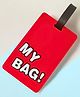 Birthday Popper Luggage Tag with My-Bag Warning Message for Bags and Backpacks of Kids, Teens & Adults