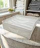 STOR Polyester Storage Organizer | Foldable, Washable & Space-Saving | Compartments for Essentials | White