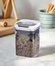 STOR Dry Food Storage Container 800 ml  | Airtight, Flip-Lock Lid, Stackable | Set of 1 | Transparent