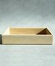 STOR Small PU Leather Multipurpose Serving Tray | Home & Office Use | Sand Beige
