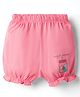 Tango Single Jersey Knit Bloomer With Text Print - Coral