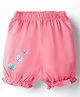 Tango Single Jersey Knit Bloomer With Butterfly Print - Coral