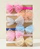 SYGA Set Of 6  Bow Detailed Headbands - Multi Color