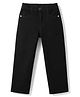 Kookie Kids Denim Full Length Washed Jeans - Black