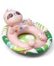 Kids Floating Device With Sloth Design - Pink
