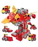 Azhari 5 in 1 Build the Zoarium DIY Deformation Dragon Robot Toys For Kids With Screwdriver, Fun Entertainment Learning DIY Kids Toys - Multicolor