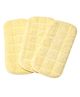 Zikku Reusable Fast Dry Quick Absorbency Microfiber 3 Layer Cloth Diaper Inserts Pack of 3