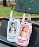 Sanjary Children's Video Walkie-Talkie Handheld Rechargeable Mobile Phone-Shaped Wireless Walkie talkie Toy for Boys Girls