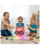 Sanjary Musical Dancing Octopus Toy with LED Lights Headphones Interactive Wiggle Tentacles Sound Motion Toy for Kids Toddlers Indoor Play Gift color design may vary