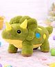 LITTLE HUNK 30 cm Pink Triceratops Plush Toy - Soft Dinosaur Stuffed Animal for Kids