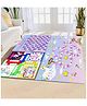 Urbane Chic Jumbo 3 in 1 Ludo, Snake & Ladder Big Size Reversible Kids Play Mat-Peppa Multicolor (Color May Vary)