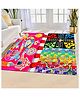 Urbane Chic Jumbo 3 in 1 Ludo, Snake & Ladder Big Size Reversible Kids Play Mat-Circus Multicolor (Color May Vary)