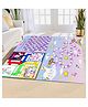 Urbane Chic Jumbo 3 in 1 Ludo, Snake & Ladder Big Size Reversible Kids Play Mat-Unicorn Multicolor (Color May Vary)