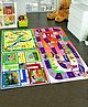 Urbane Chic Jumbo 3 in 1 Ludo, Snake & Ladder Big Size Reversible Kids Play Mat-Chota Bheem Multicolor (Color May Vary)