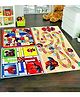 Urbane Chic Jumbo 3 in 1 Ludo, Snake & Ladder Big Size Reversible Kids Play Mat-Spiderman Multicolor (Color May Vary)