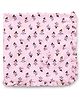 CUCUMBER Interlock Knit Towel With Ballerina Print L 81 x B 81 cm - Lilac