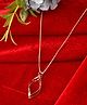 VALLEY OF JEWELLERY - Rose Gold Plated Chain With Designer Pendant - Rose Gold-66 g