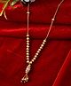 VALLEY OF JEWELLERY  - Gold-Toned Women Stone Studded Designer Chain - Gold-66 g