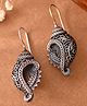 VALLEY OF JEWELLERY - Silver Toned Designer Drop Earrings  - Silver-30 g