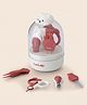 Luv Lap 4 in 1 Baby Grooming Set with Cute Case, Nail Scissors, Clipper, File & Tweezers, BPA Free, Compact & Travel Friendly - Multicolor